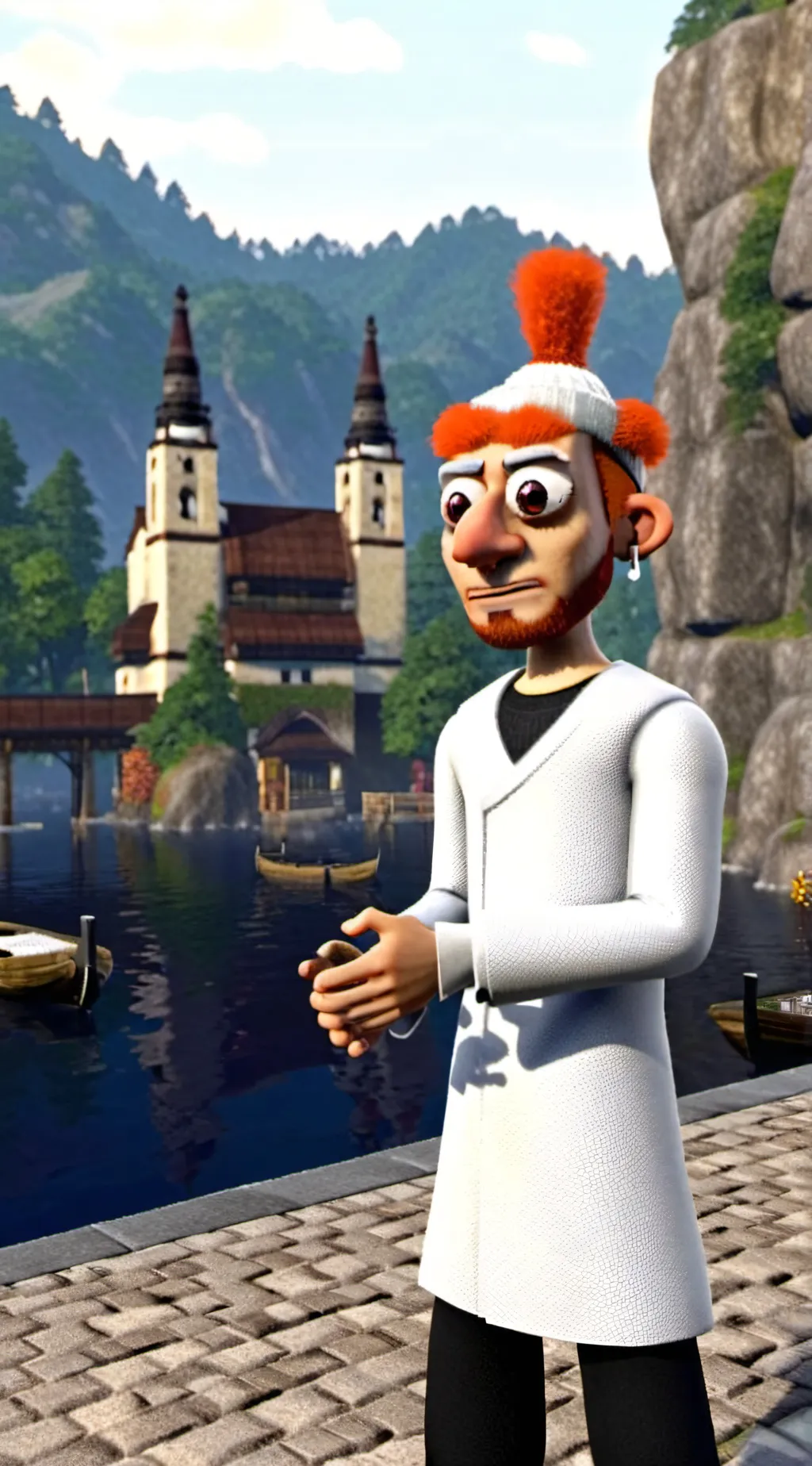 ai character: Im a sigma male fa background