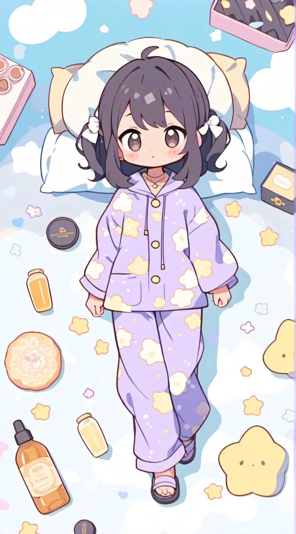 ai character: pdh sleepover e14  background