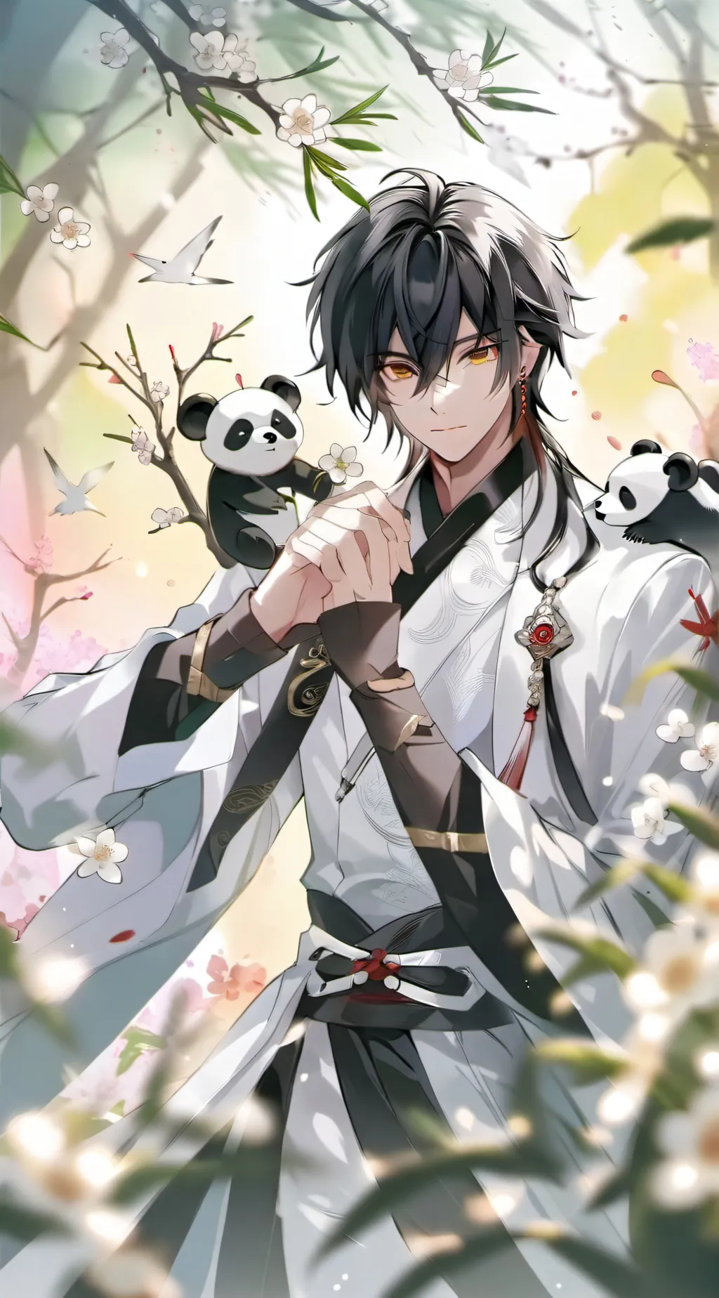 ai character: Andrew/gay background