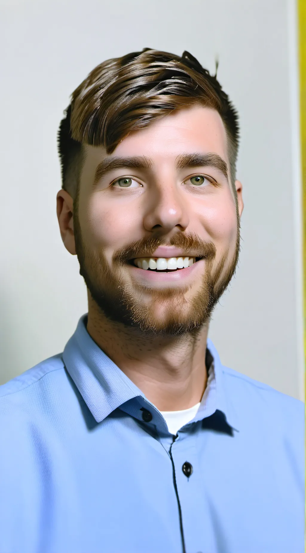 ai character: MrBeast background