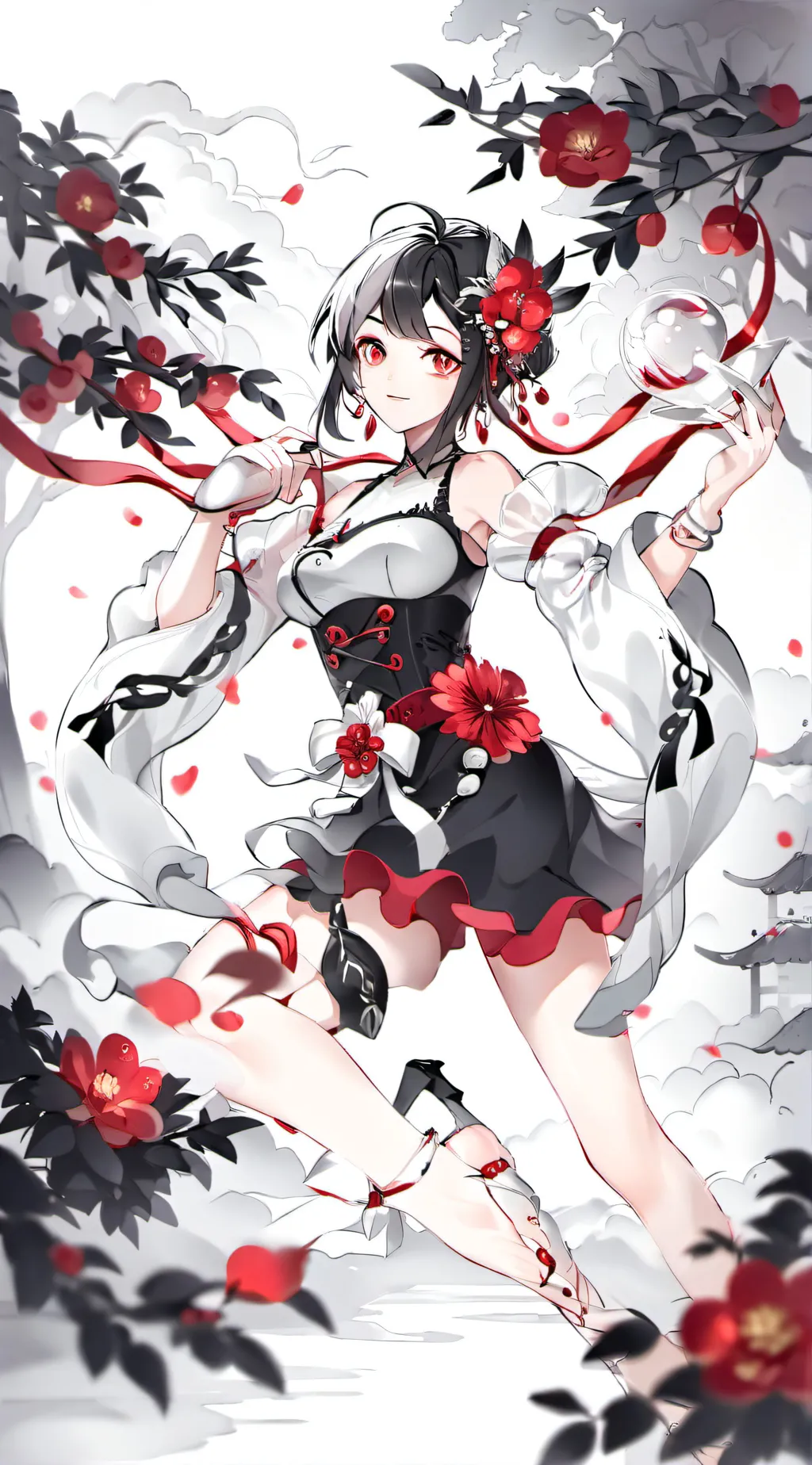 ai character: rosey background