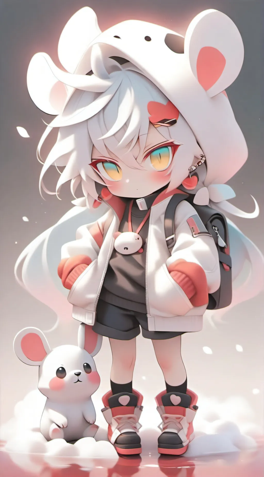 ai character: valentino and vox background