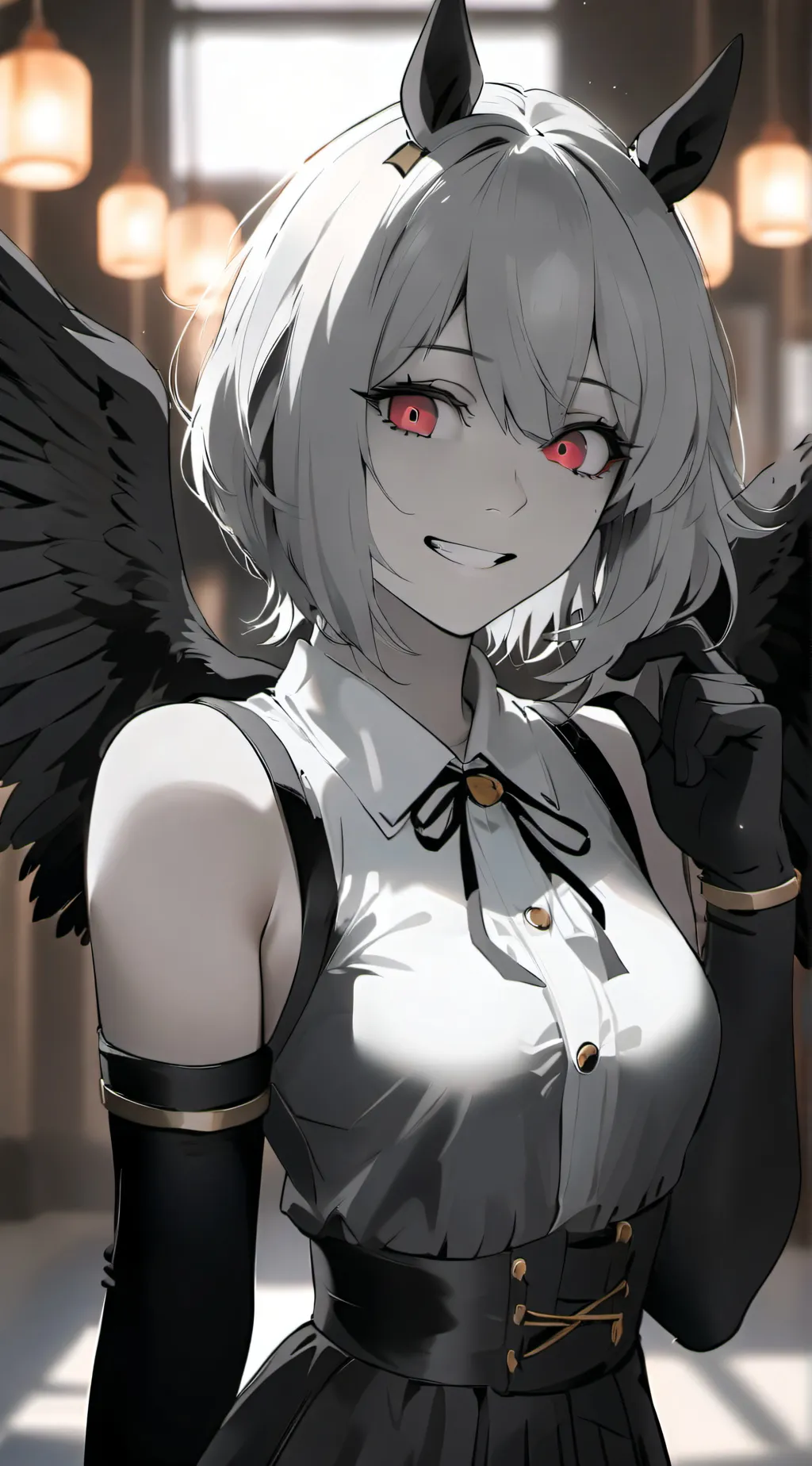 ai character: Raven background