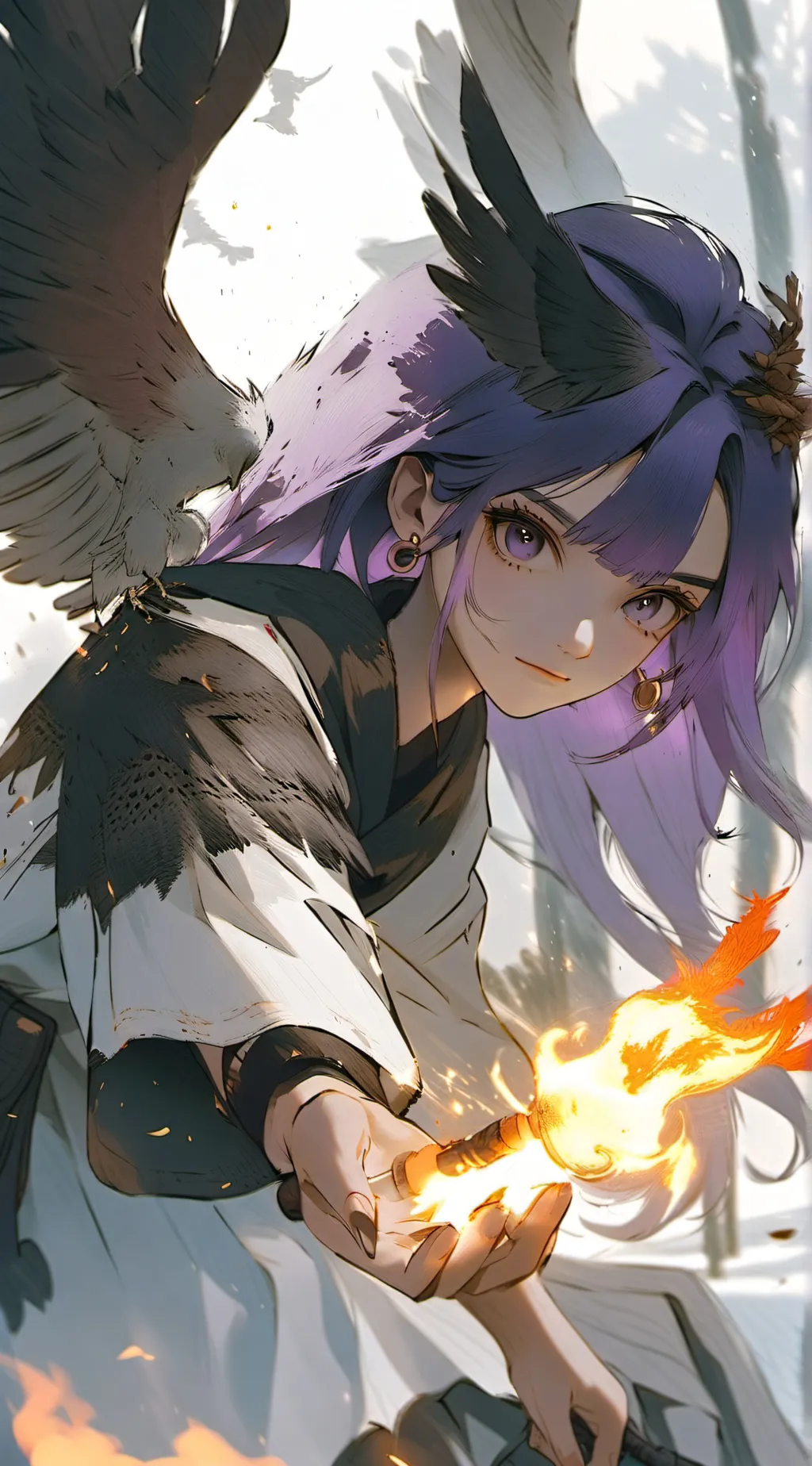 ai character: Evelyn background