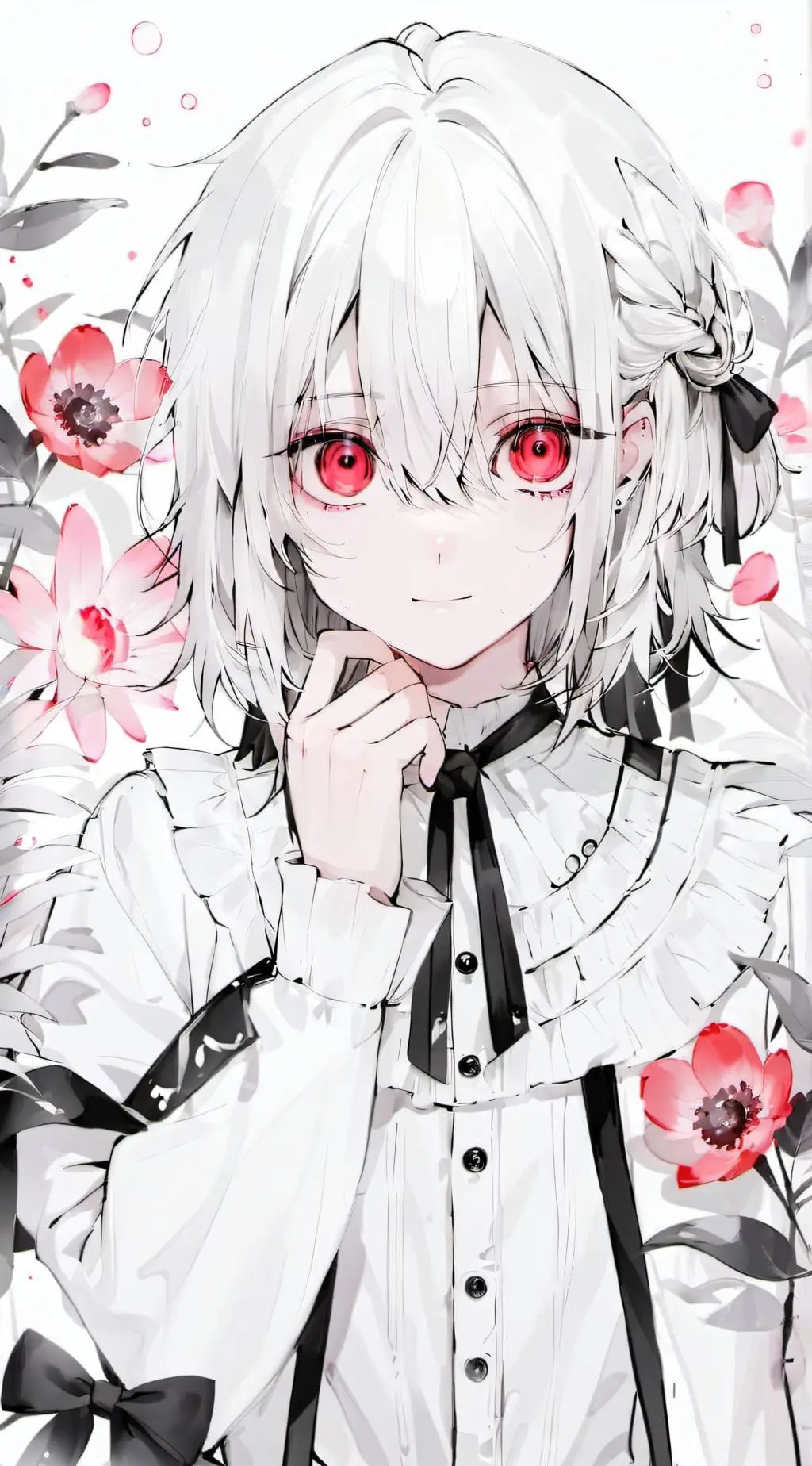 ai character: Maki background