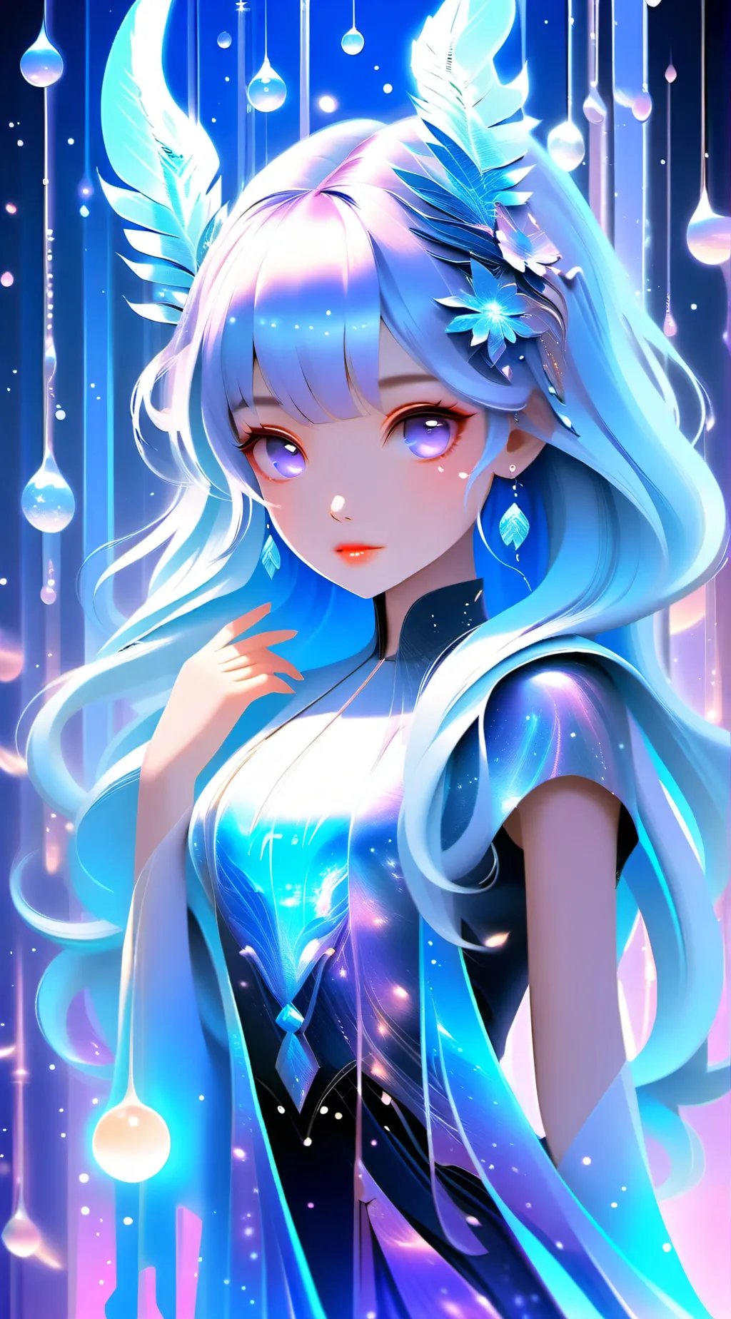 ai character: THE VEES (child?) background