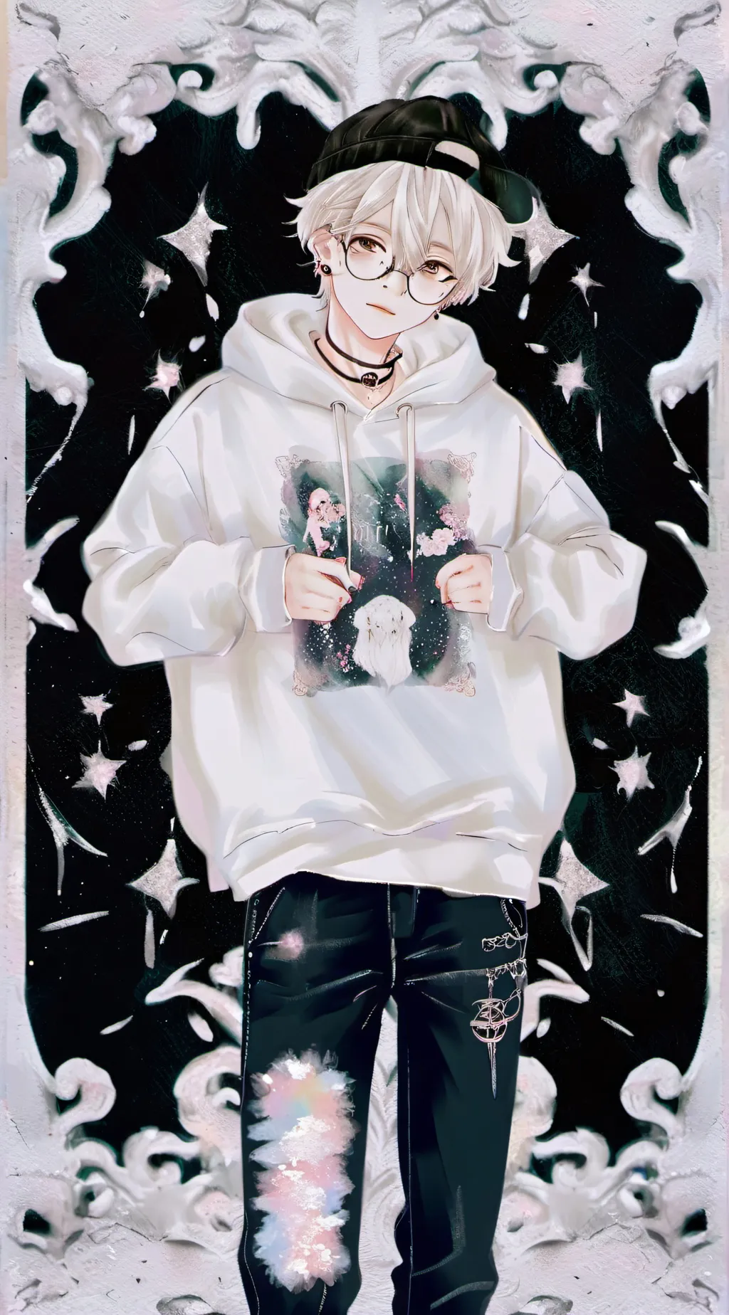 ai character: Cloud background