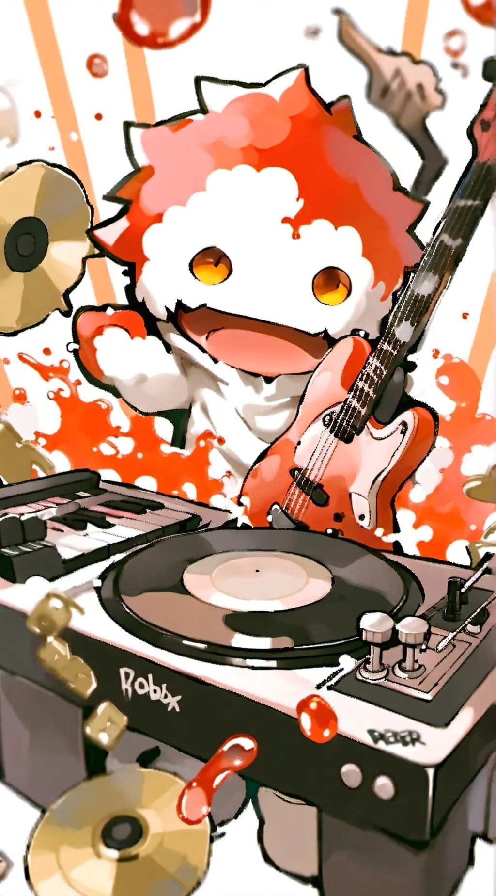 ai character: Kaifromsplash background