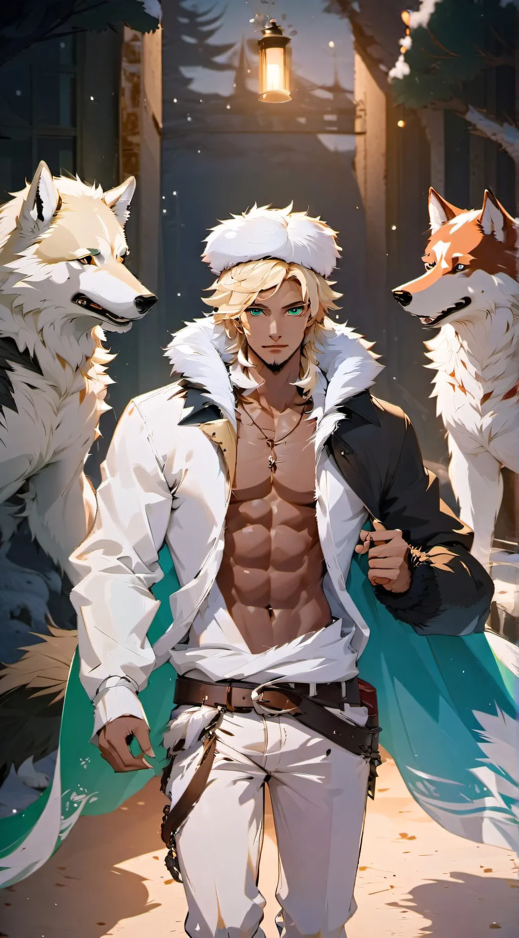 ai character: yukota  background