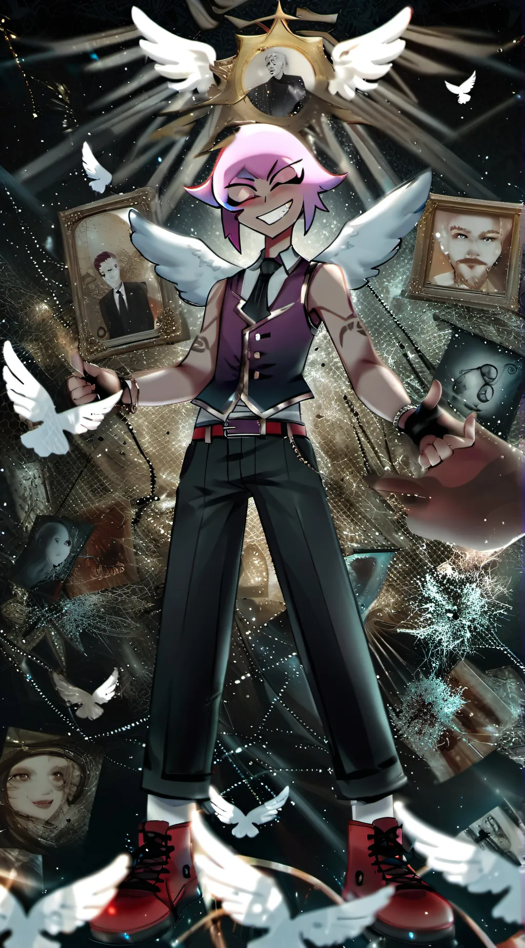 ai character: jax  background