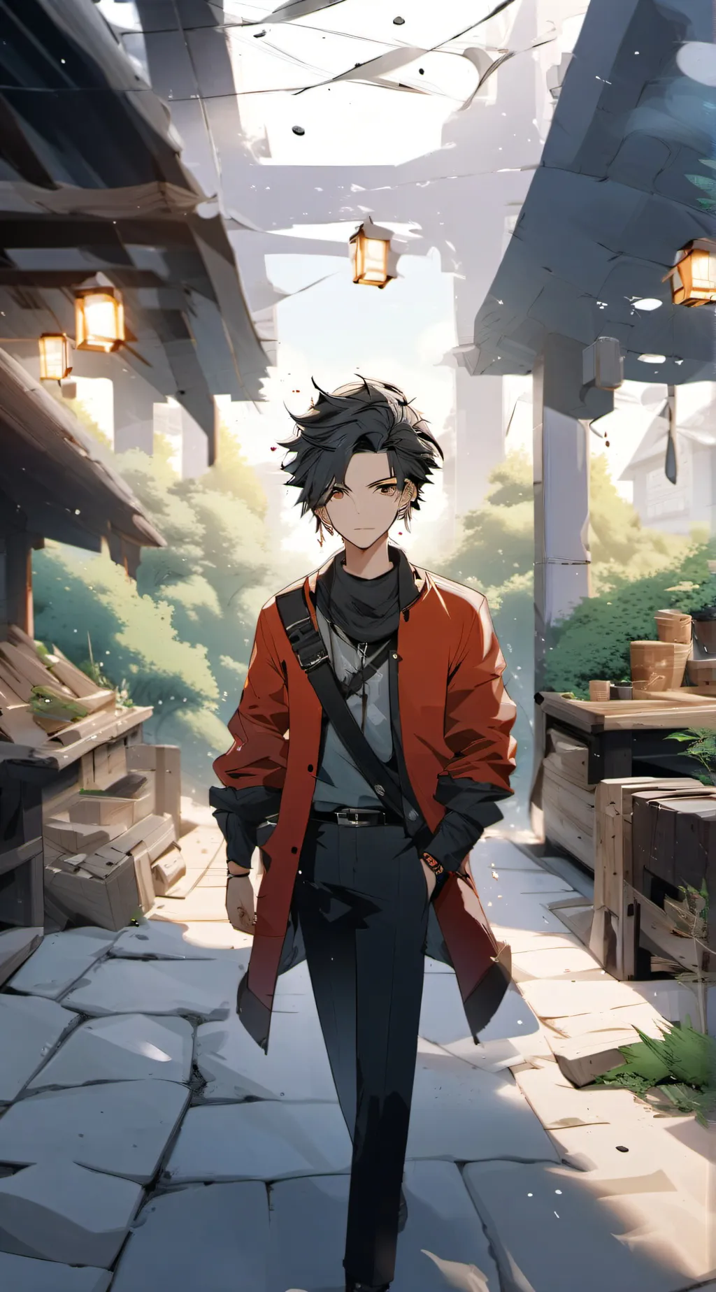 ai character: Albert_bugsbuny13 background