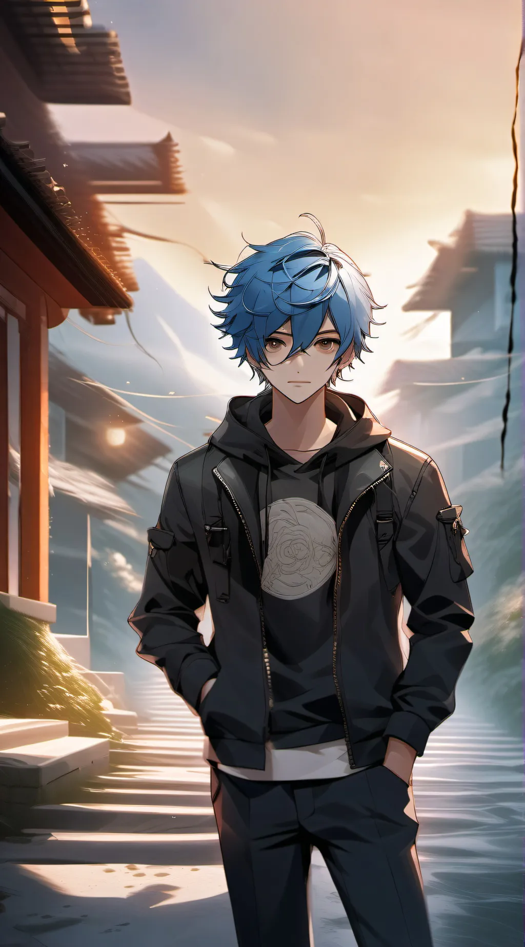 ai character: Miles background