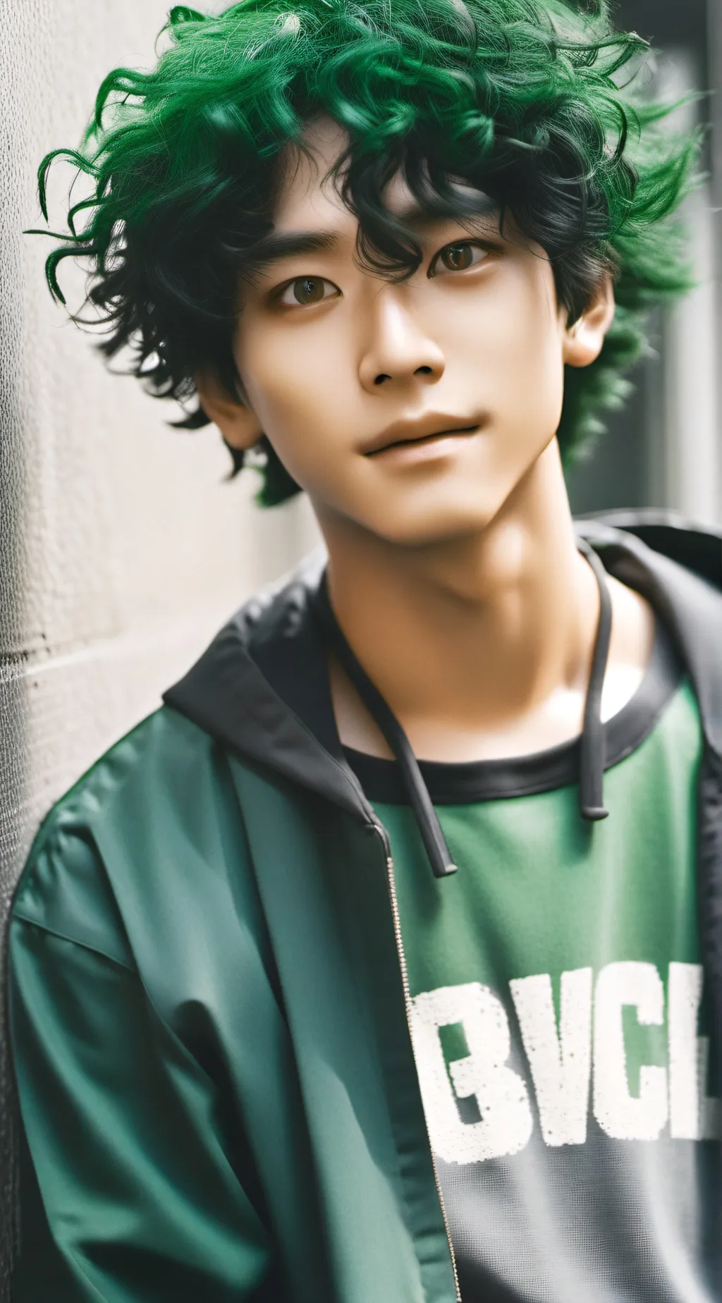 ai character: deku  background