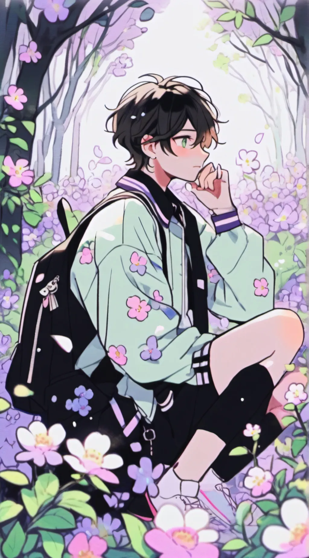 ai character: max background