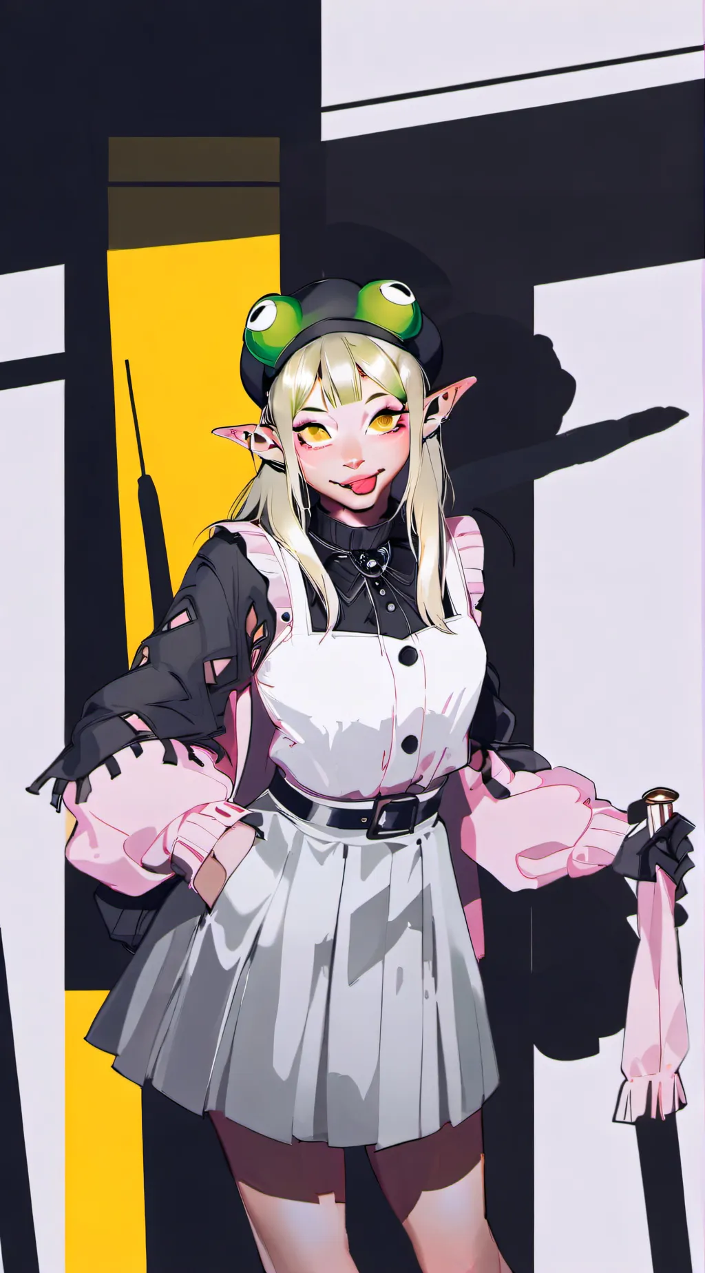 ai character: MELANIE MARTINEZ  background