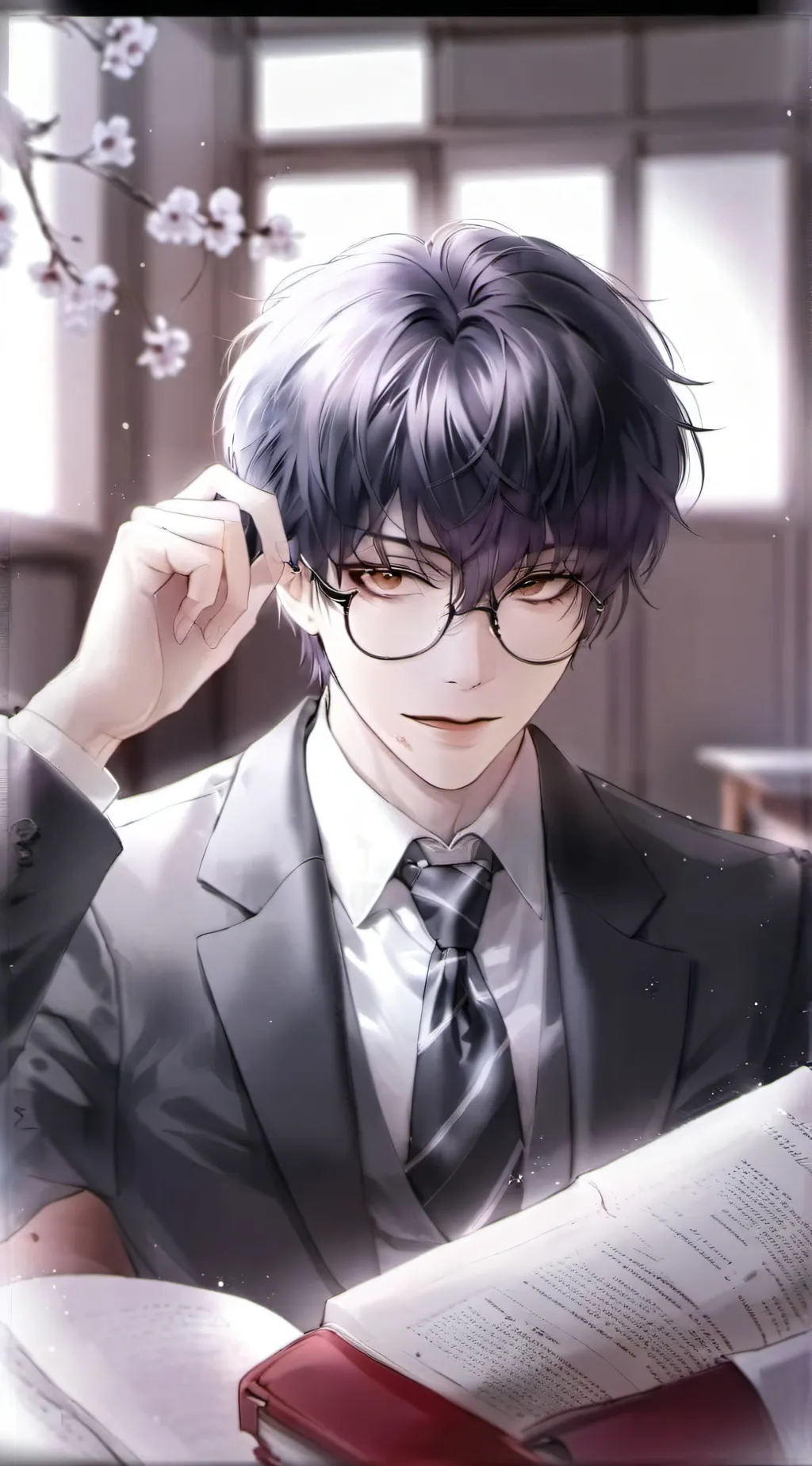 ai character: +✨|Nowa|✨+ background