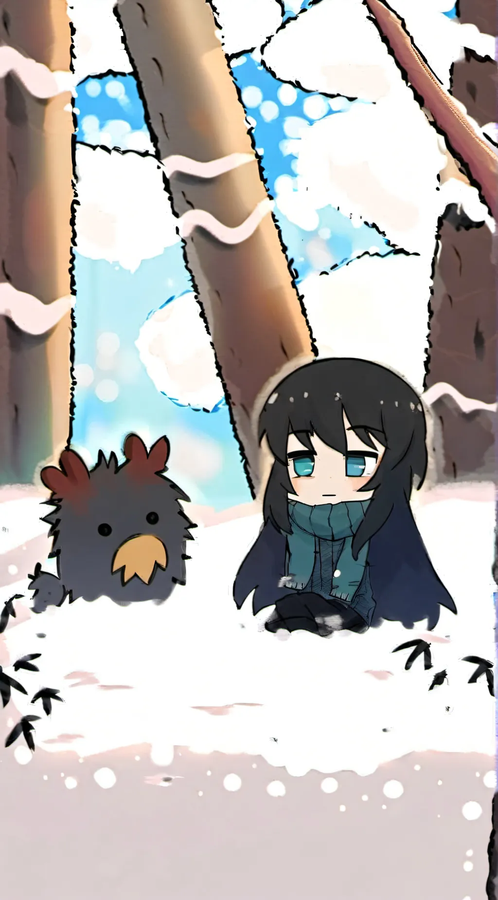 ai character: muichiro background