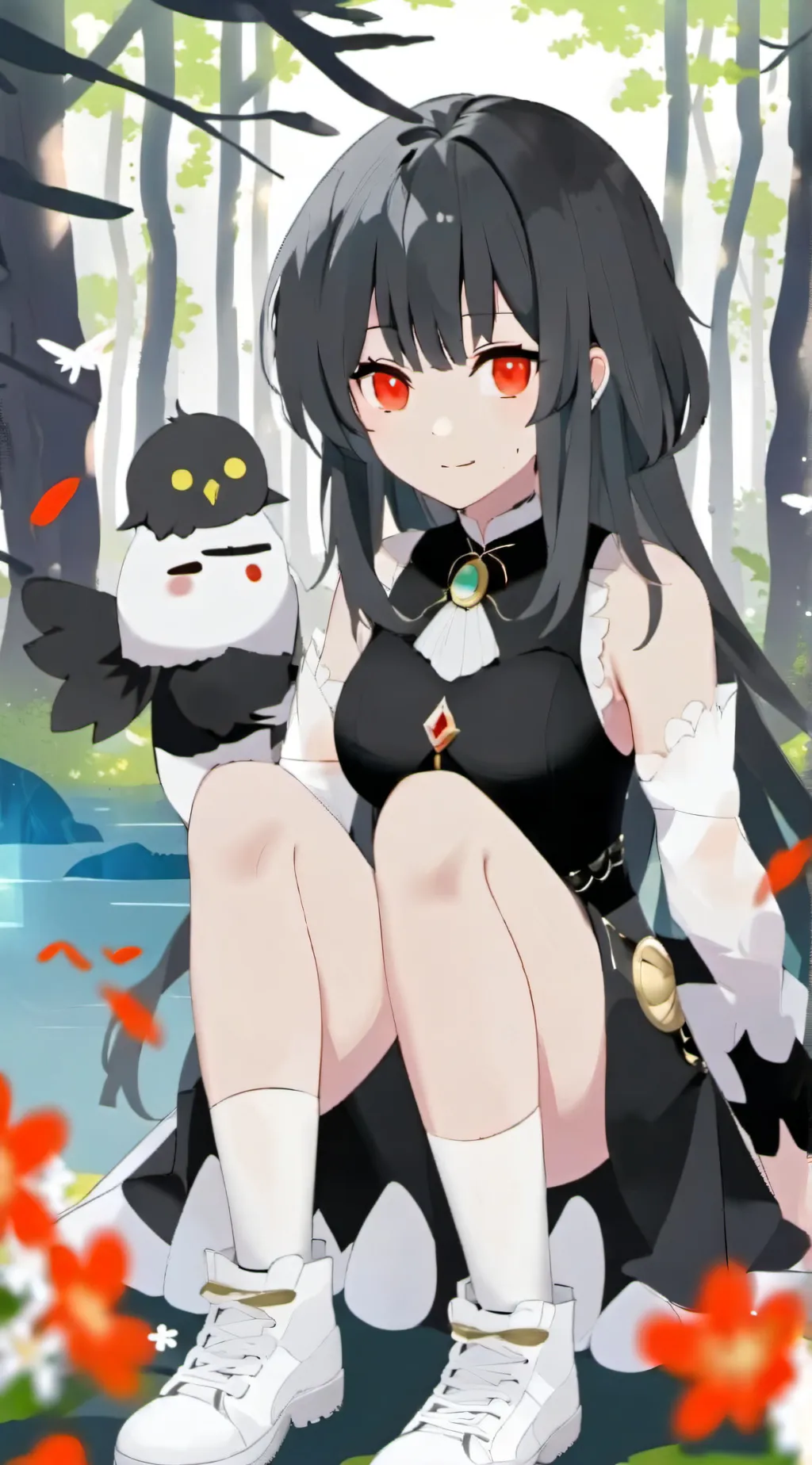 ai character: uwu❤️ background