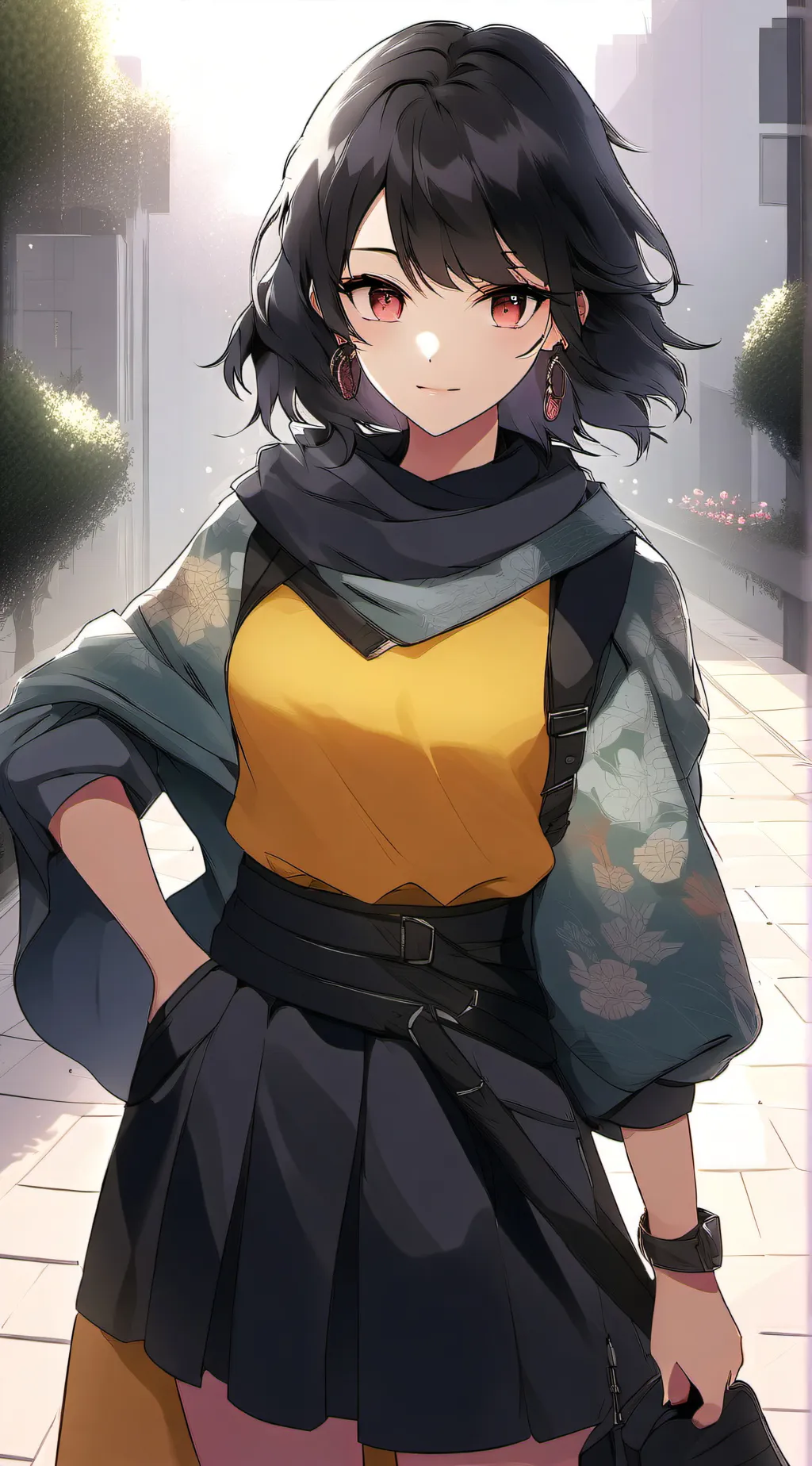 ai character: Mia  background