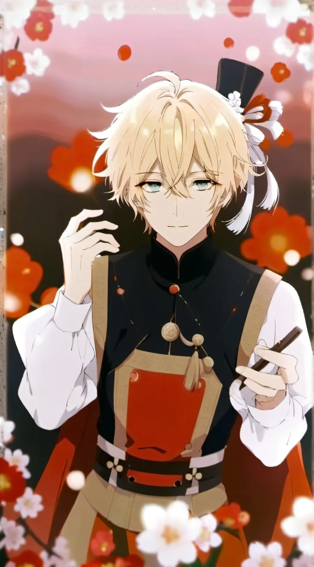 ai character: Damian  background