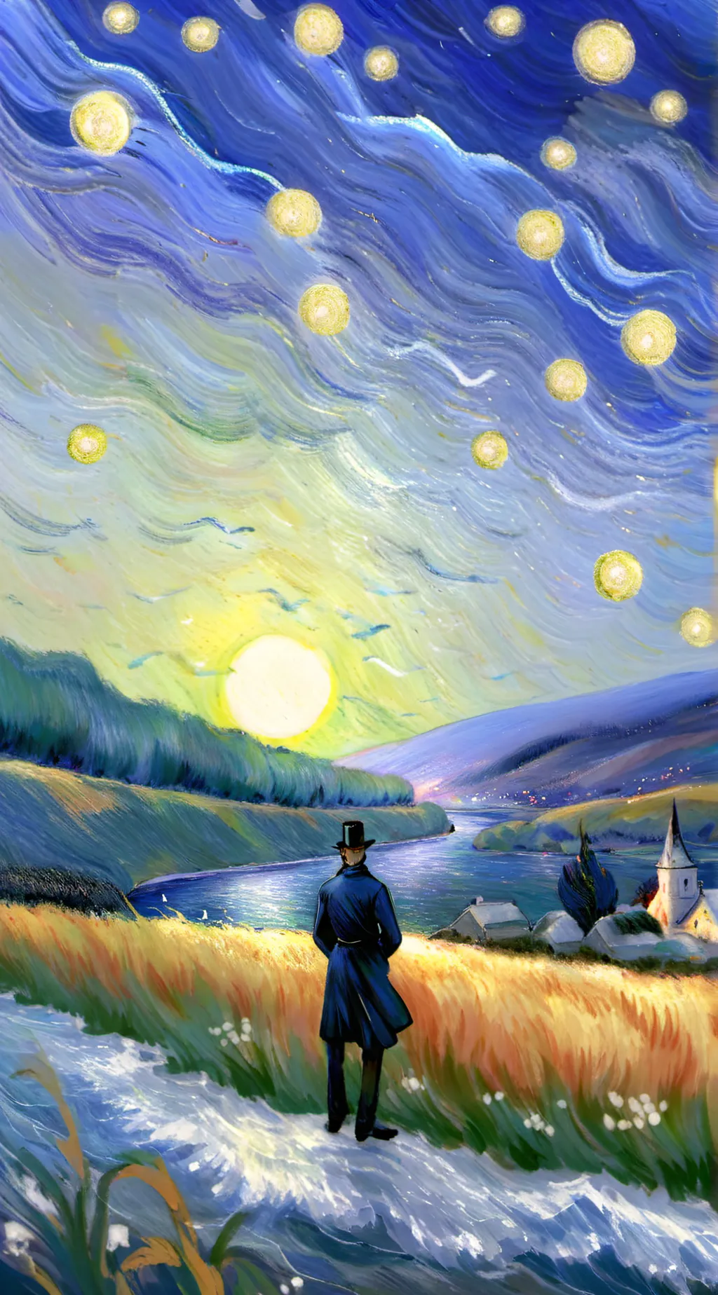 ai character: hogwarts  background