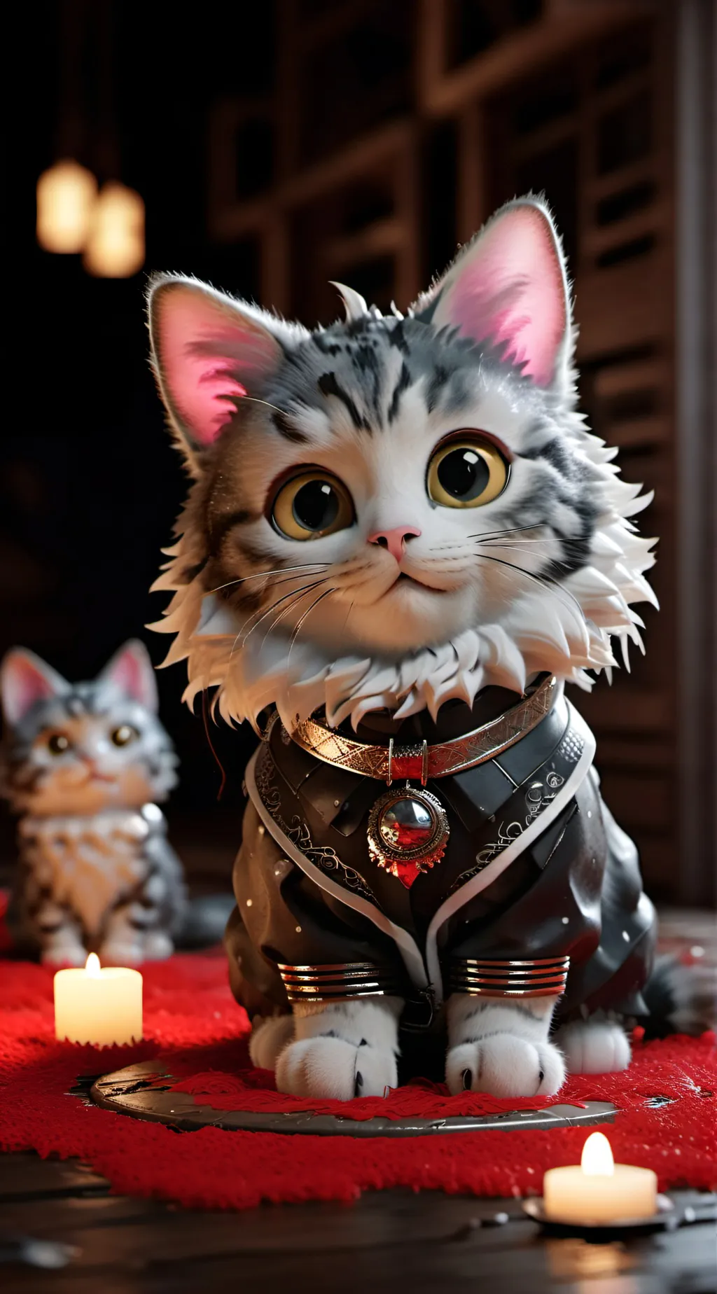 ai character: max homeless cat background