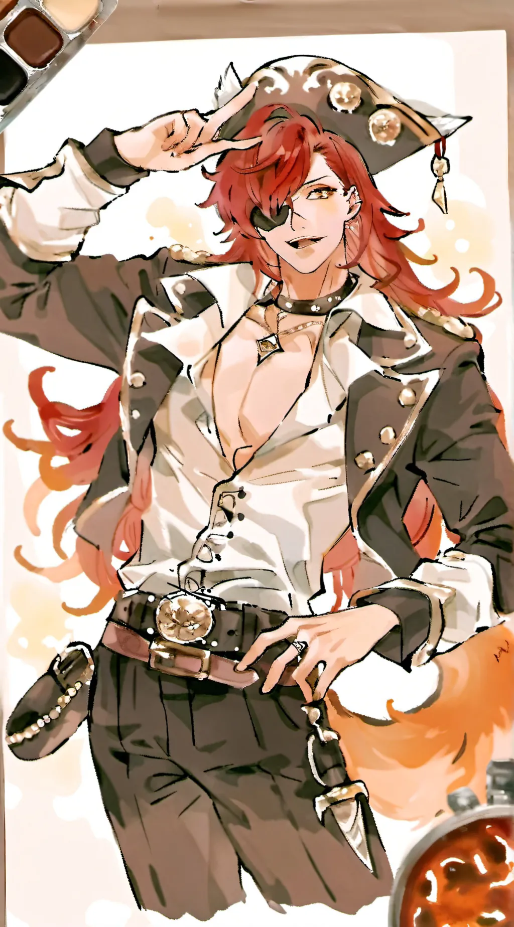 ai character:  ☆ 𝓕𝓸𝔁𝔂 ☆ background