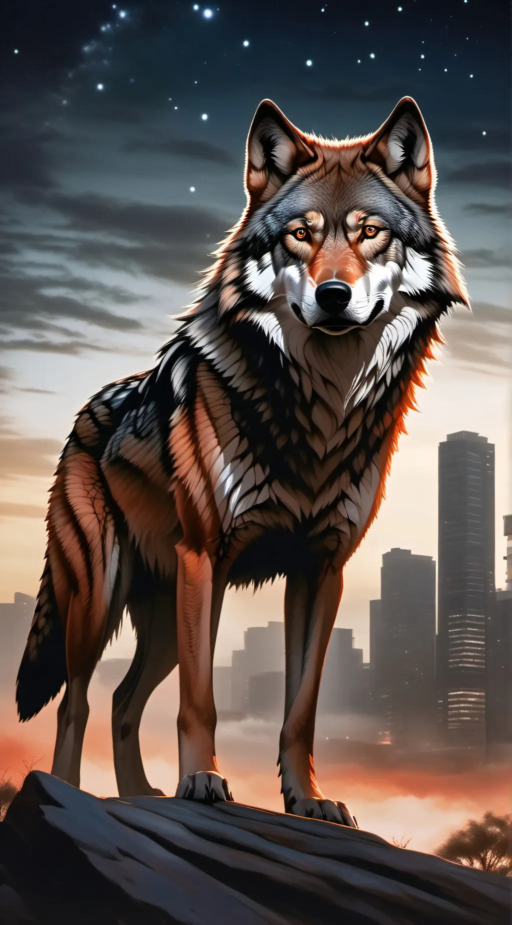 ai character: Hunter background