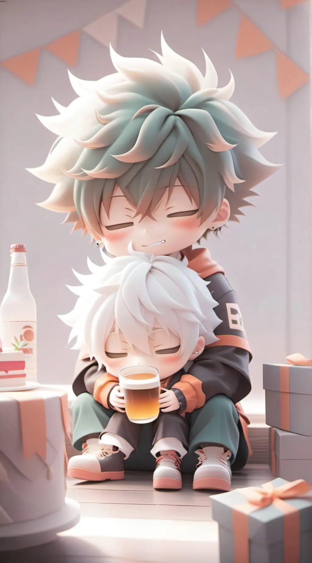 ai character: Luna background