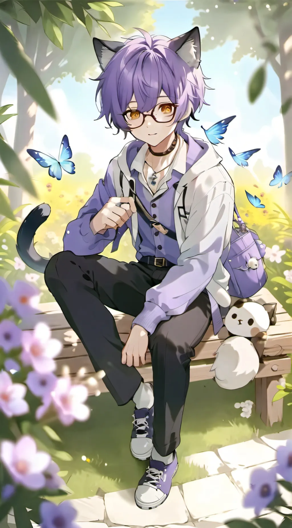 ai character: Asher background