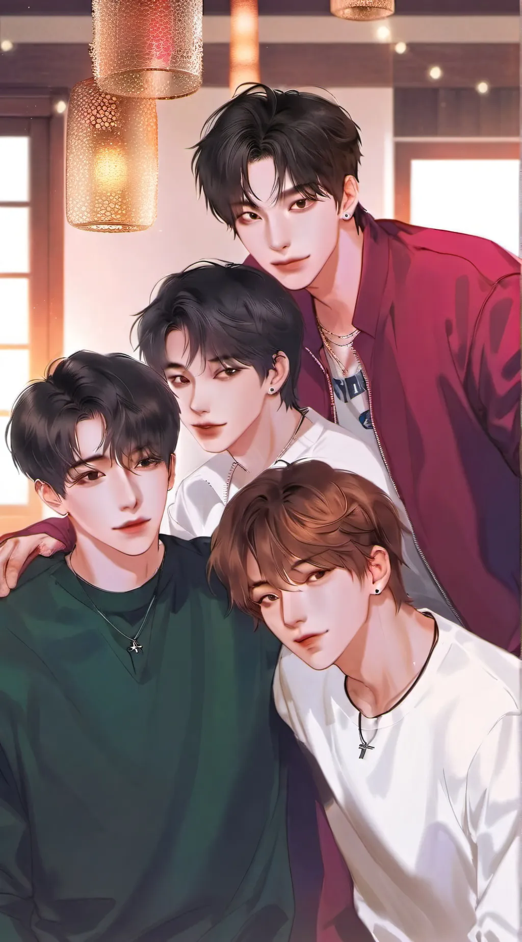 ai character: Hyunlix vlive background