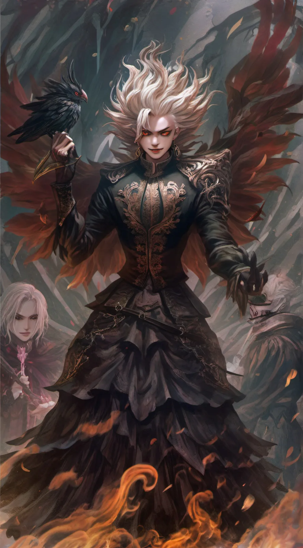 ai character: class 1a are evil background