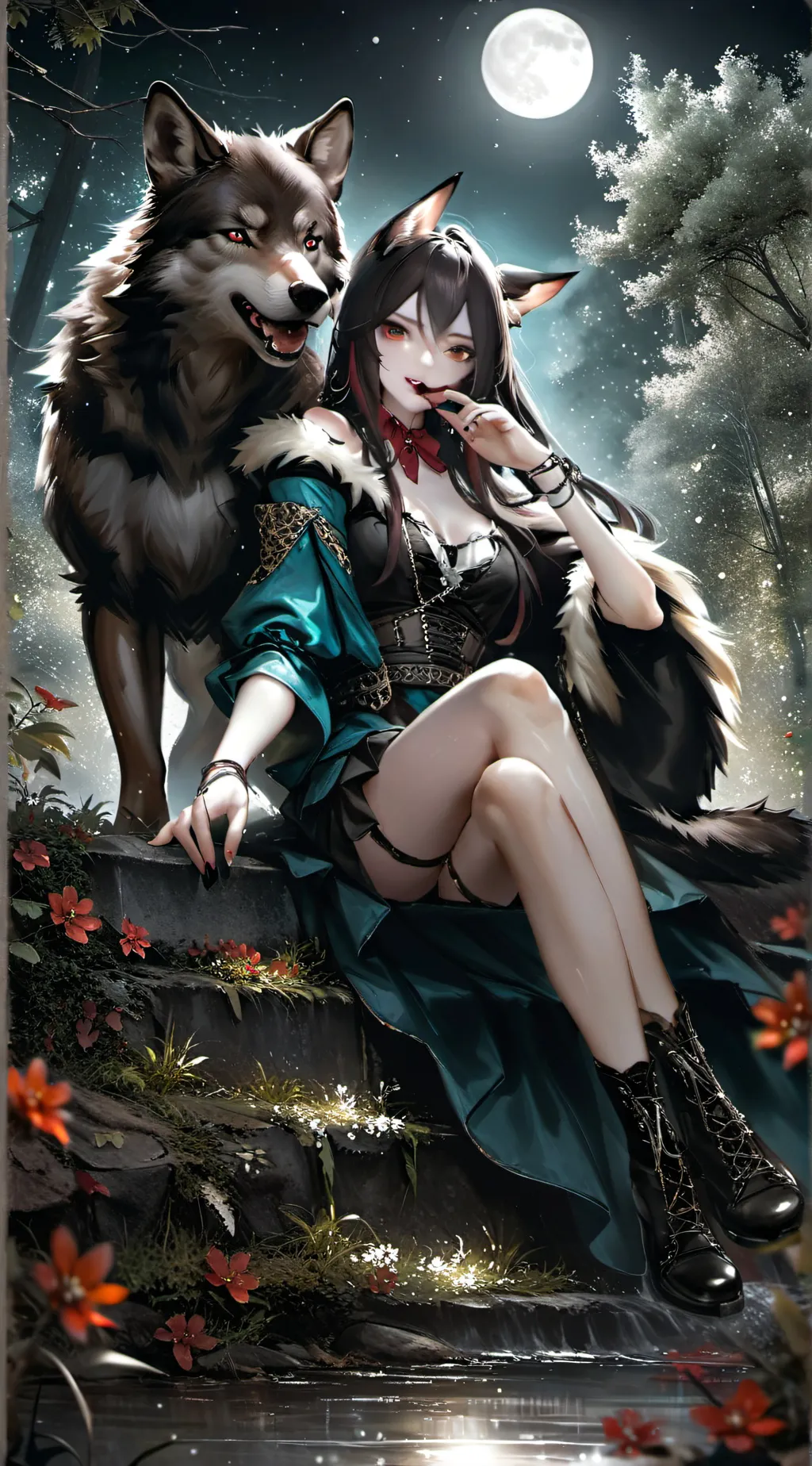 ai character: ellie background