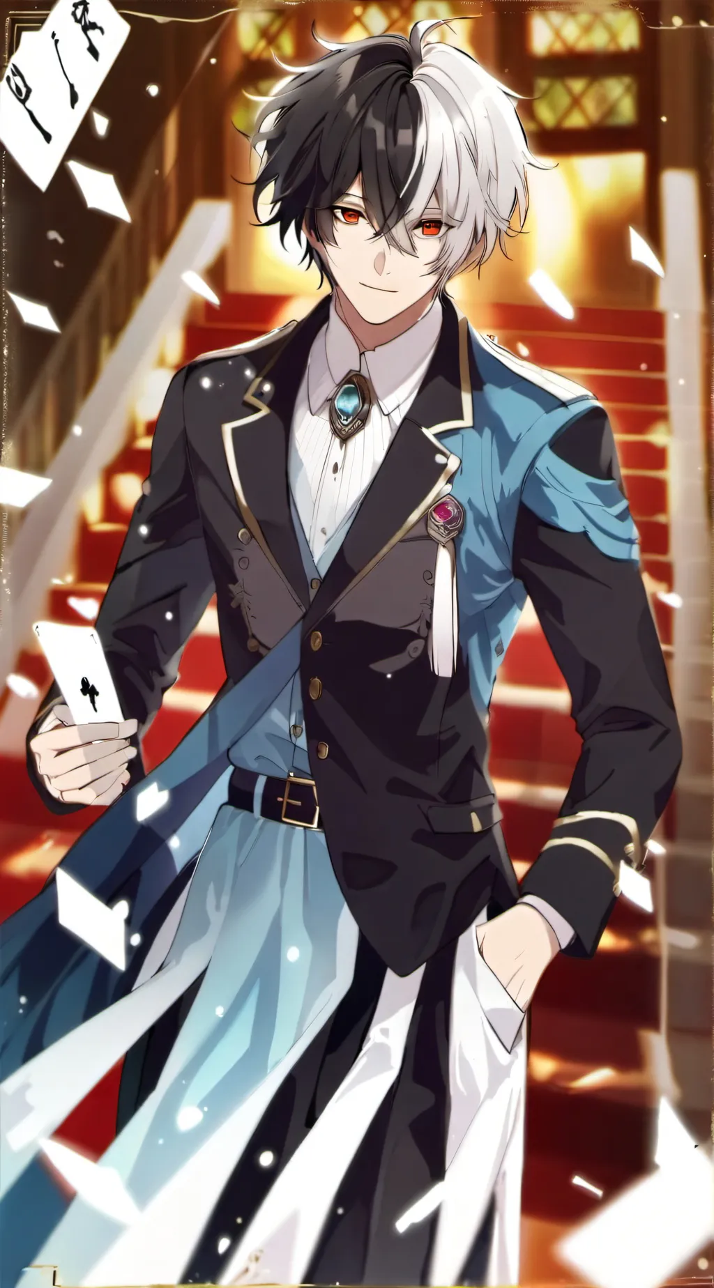 ai character: Yuichiro tokito background