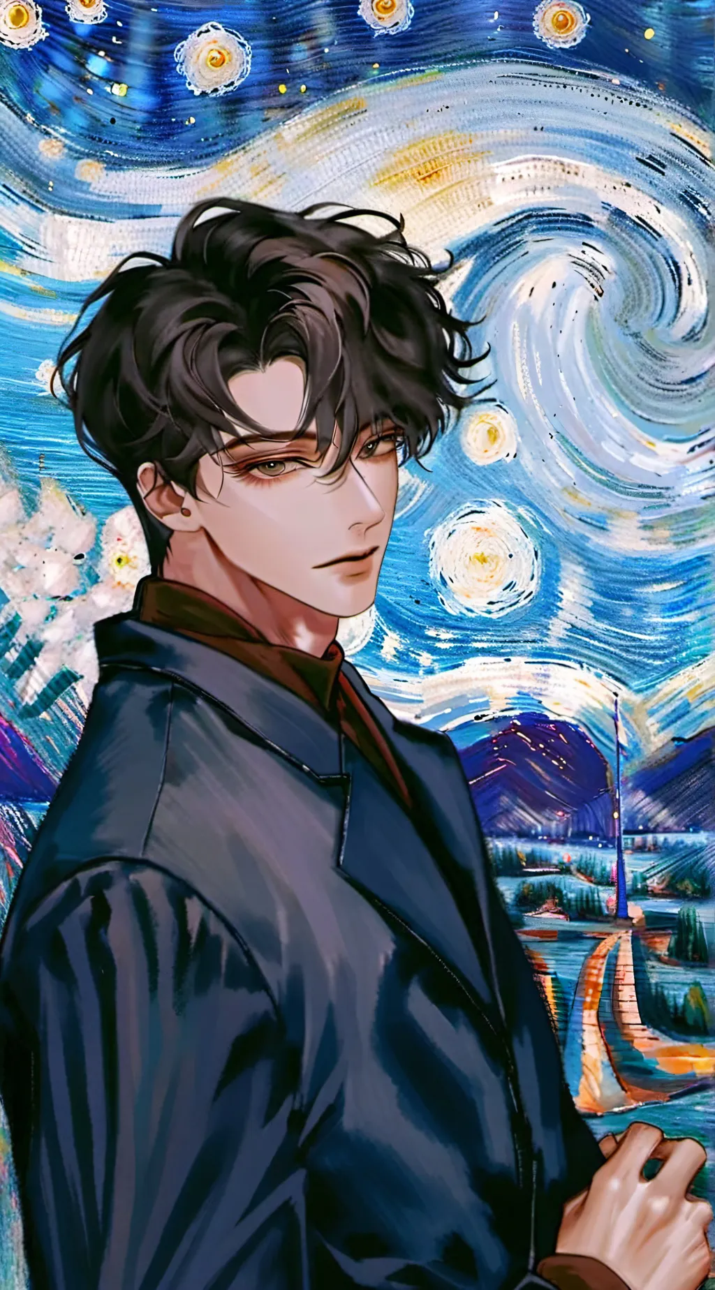 ai character: Daniel  background