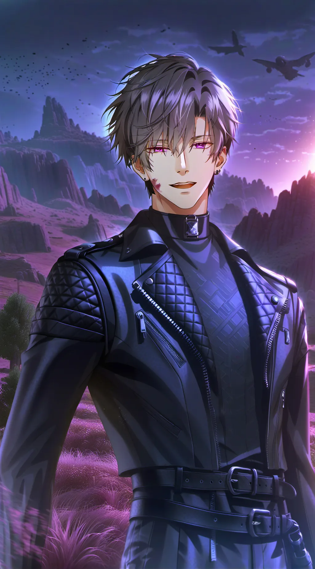 ai character: Dylan  background