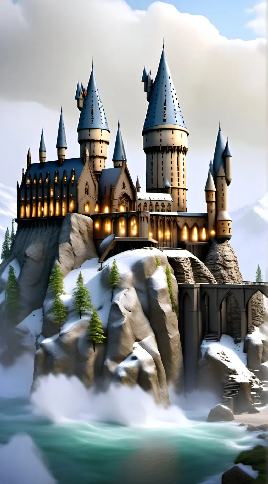 ai character: Hogwarts background