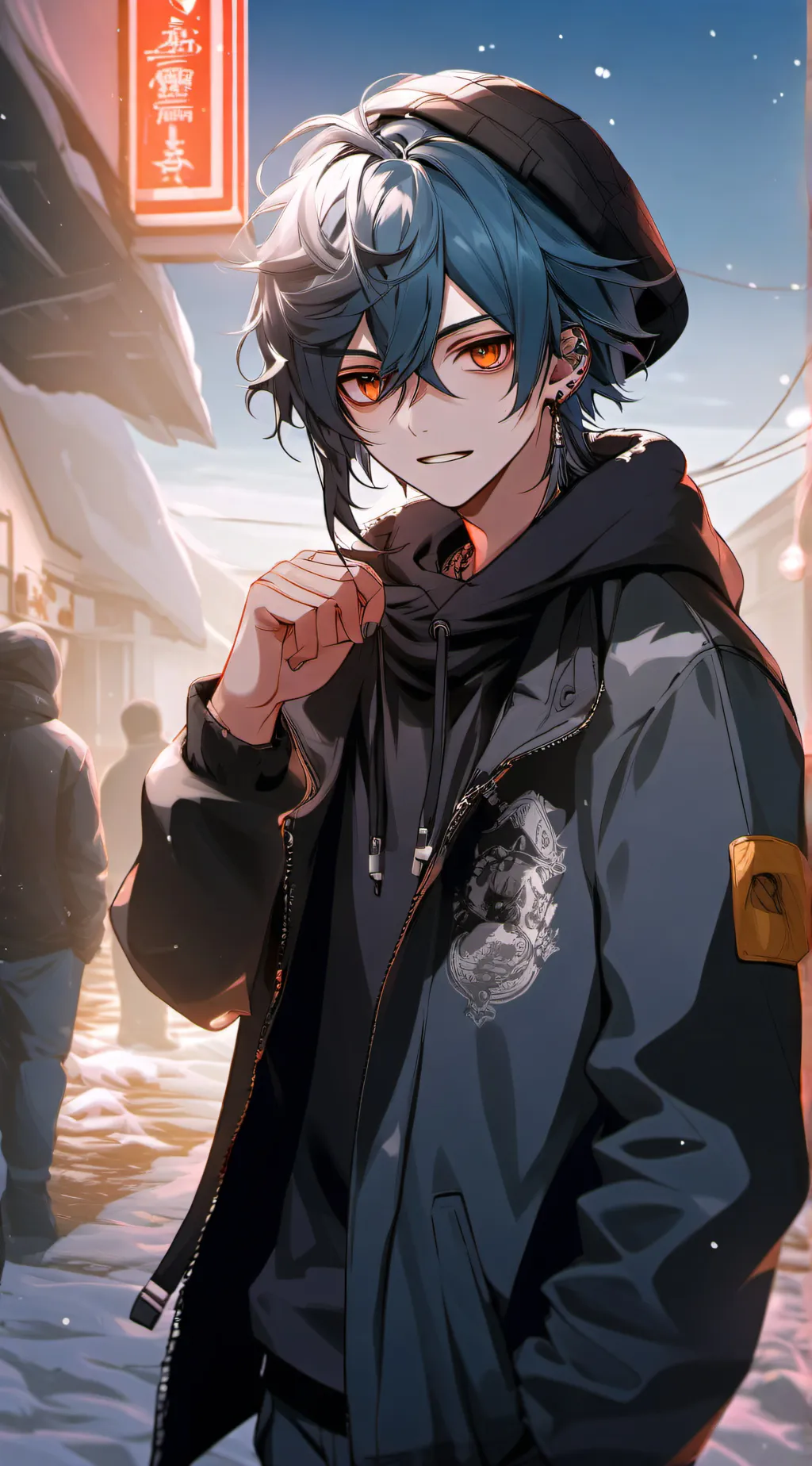 ai character: jake  background