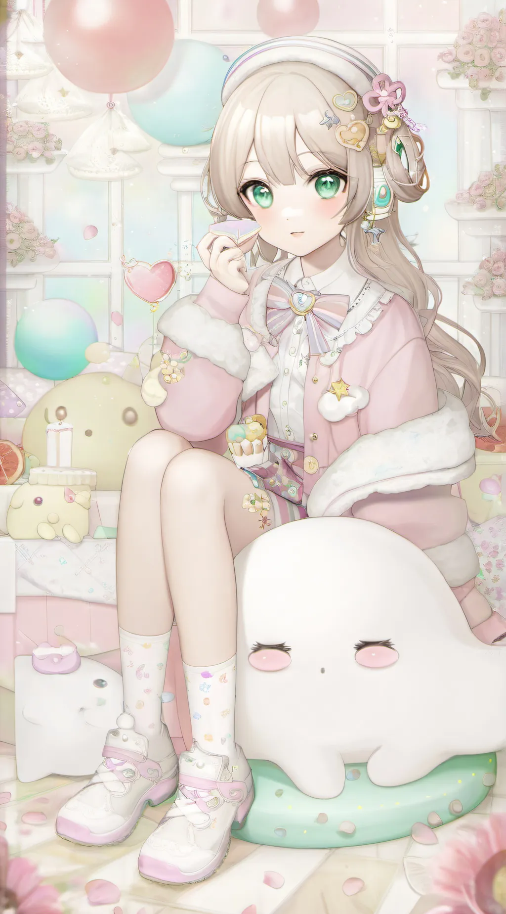 ai character: bakug x y/n background