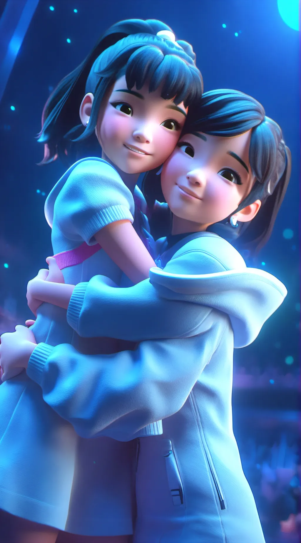 ai character: Jamie And Hannicah background