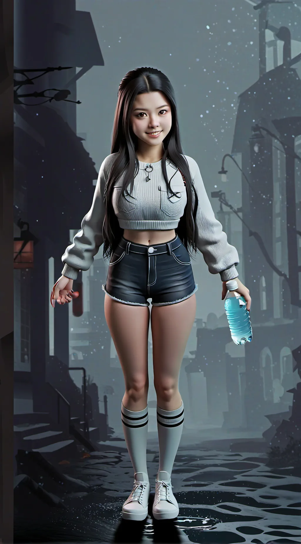 ai character: Lila background