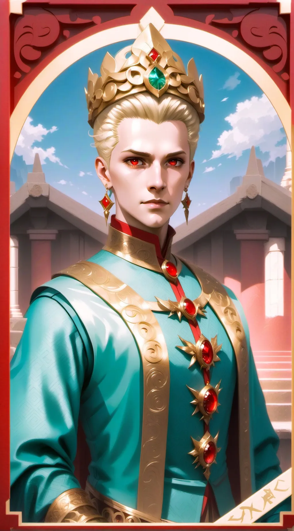 ai character: Bakugo background