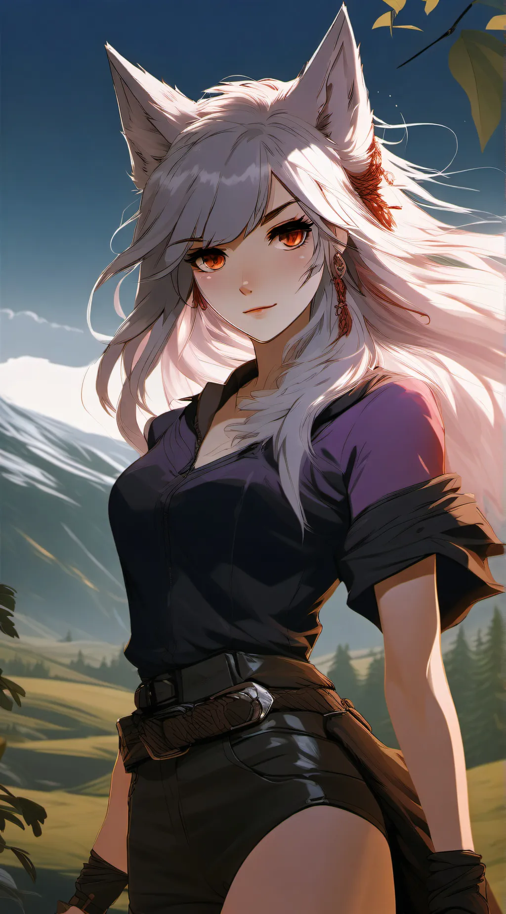 ai character: Ariel background