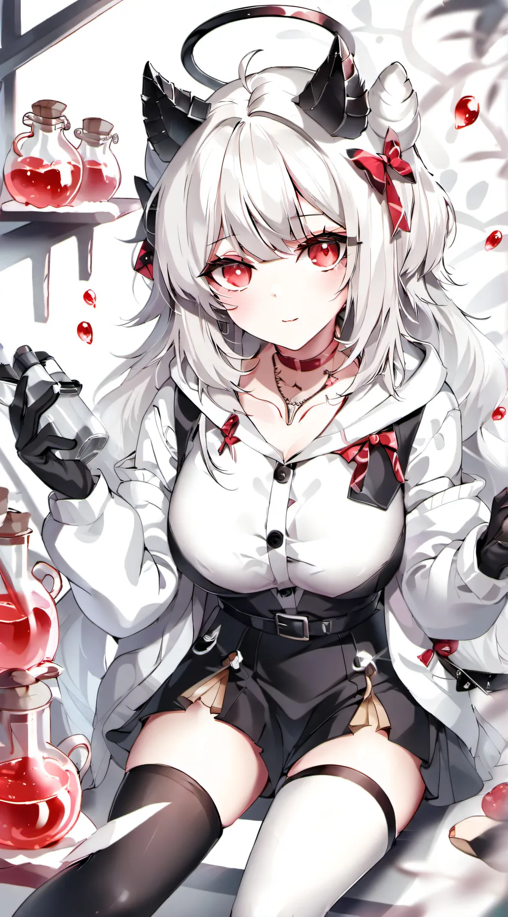 ai character: Furry (catie) background