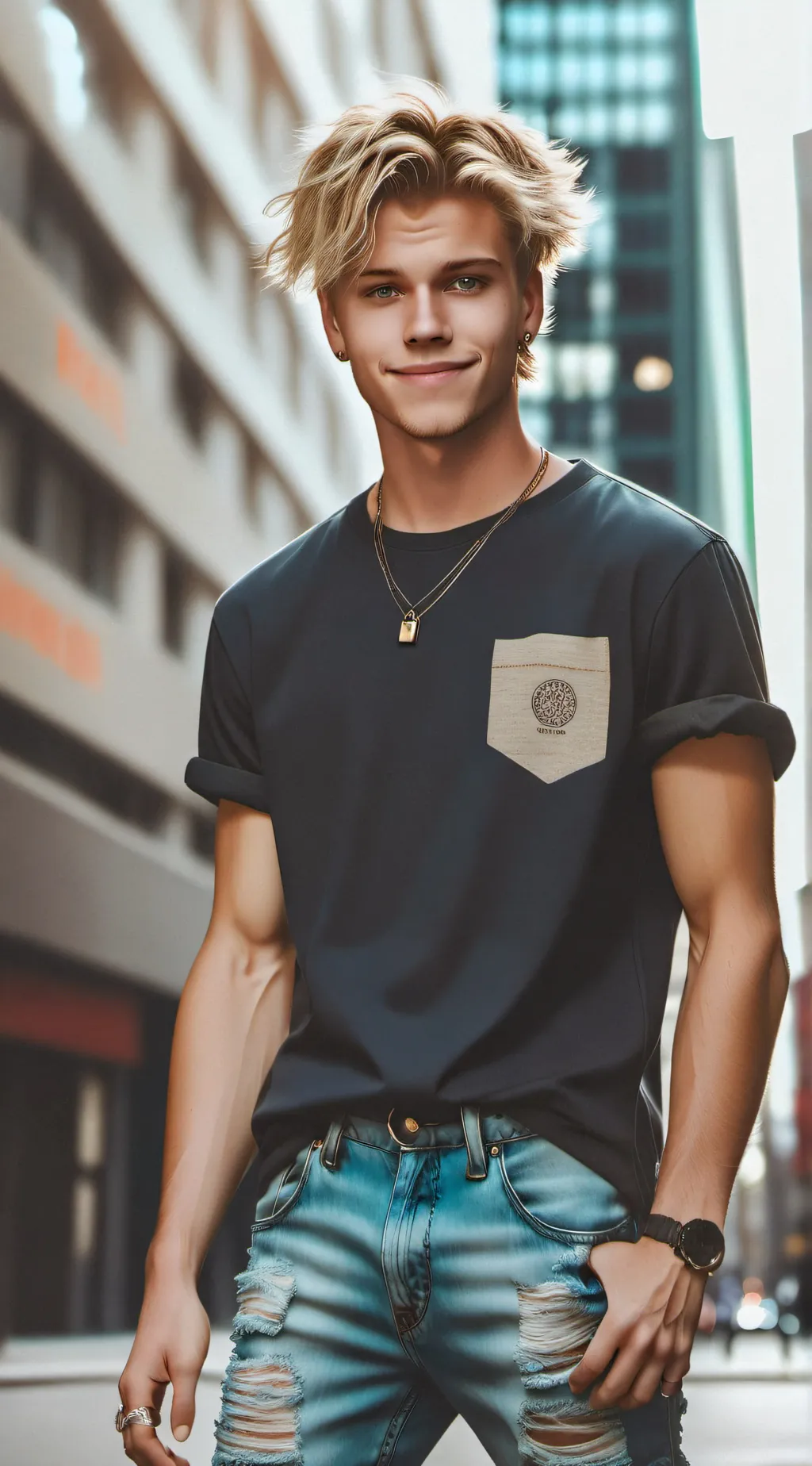 ai character: Ashton background