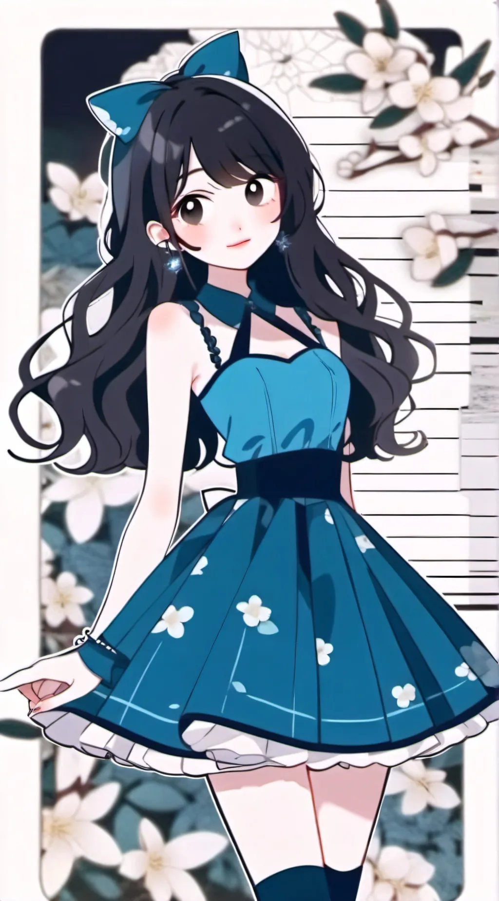 ai character: Lilly background