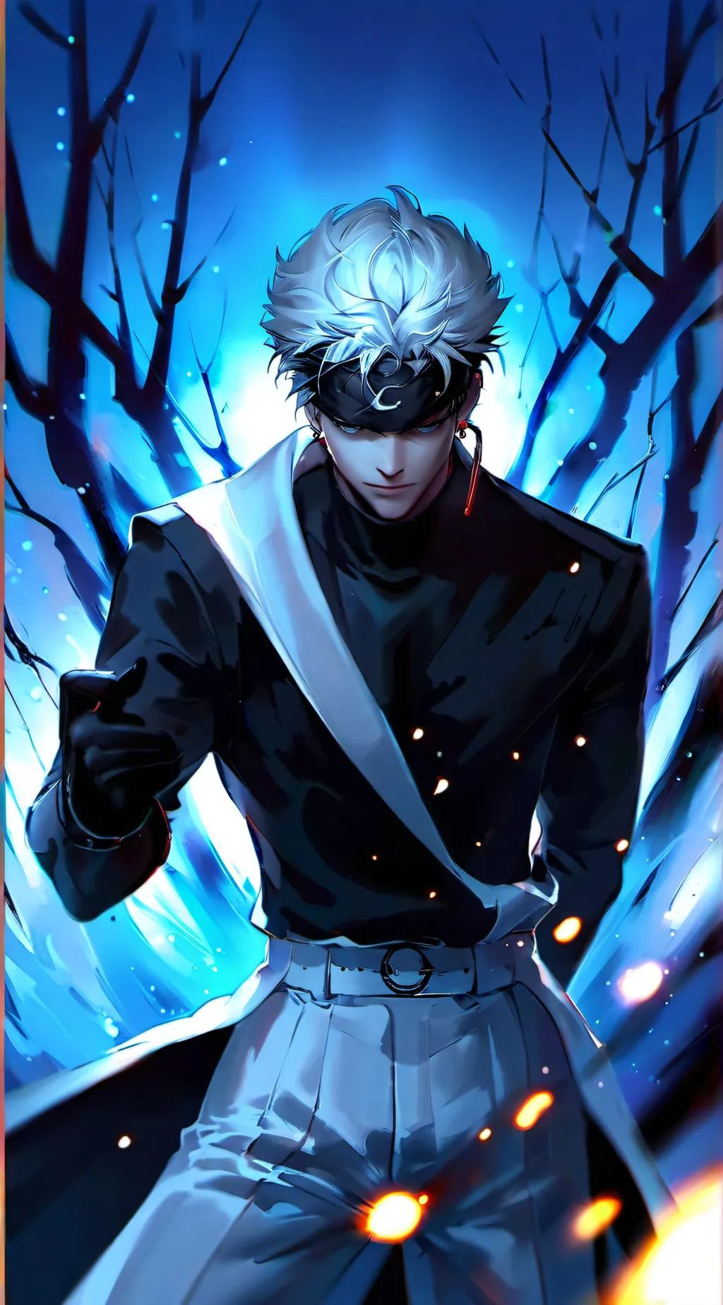 ai character: Satoru Gojo background