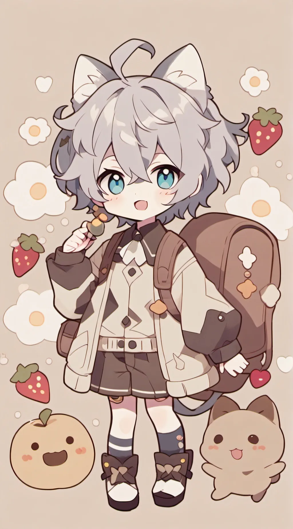 ai character: Takumi background