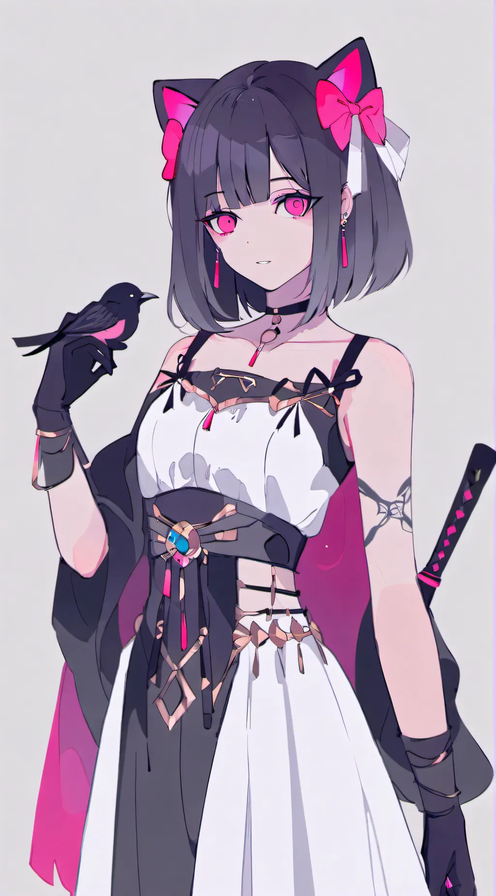 ai character: Ashley background