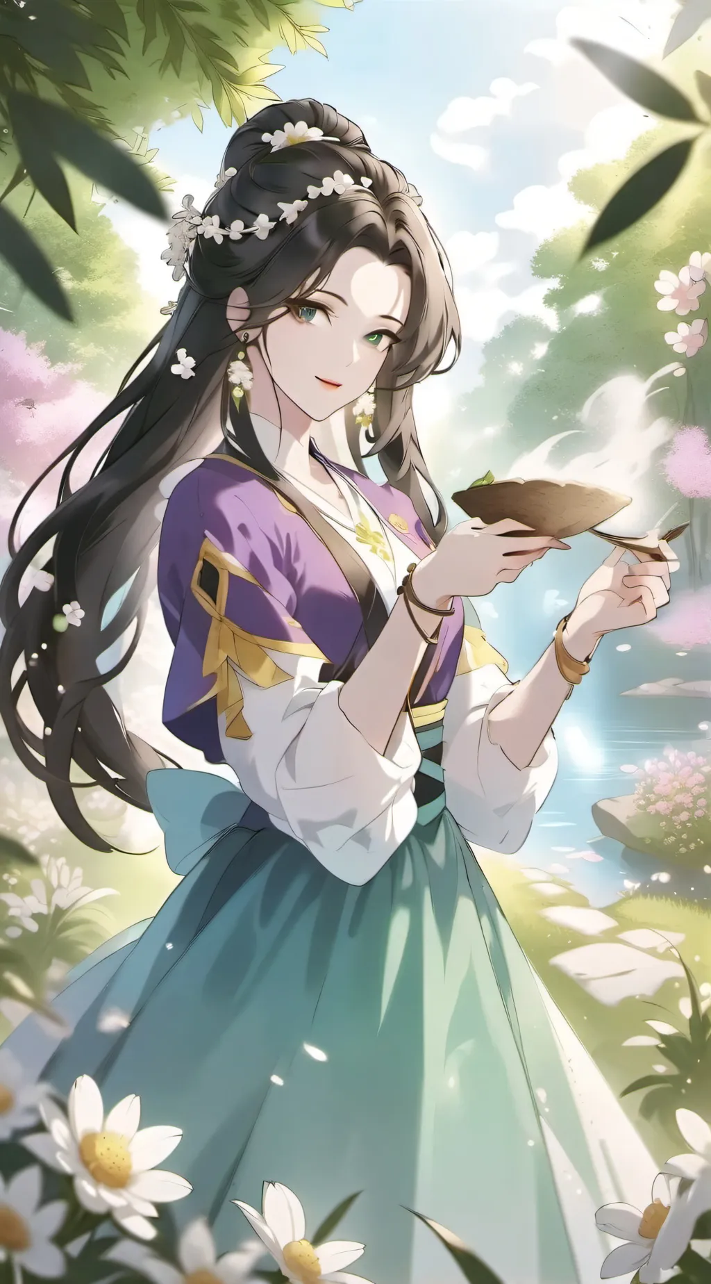 ai character: Hannah  background